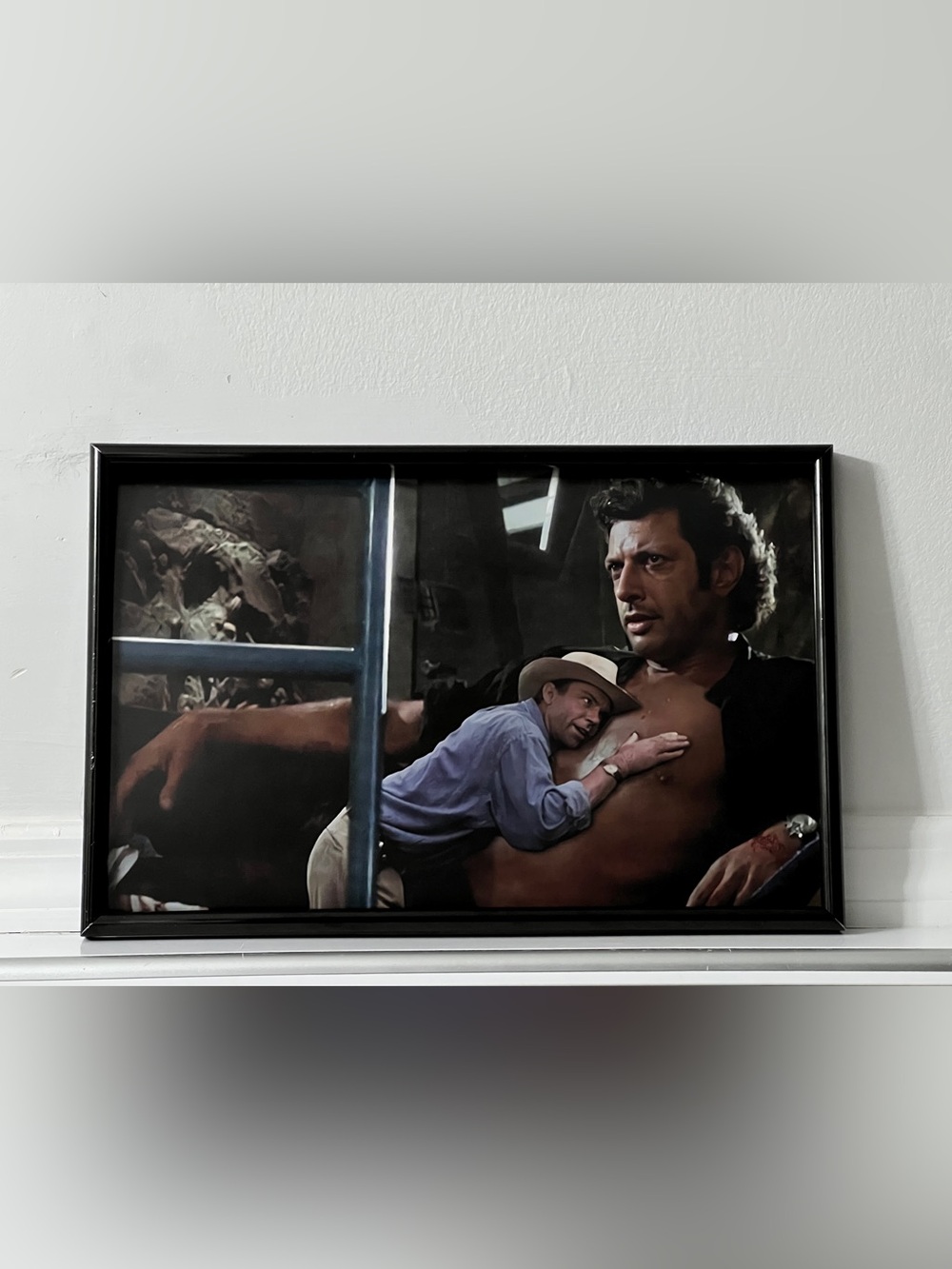 Jurassic Park Ian Malcom Alan Grant Poster